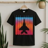 F-15 Eagle Jet Fighter Retro T-Shirt thumb 2