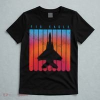 F-15 Eagle Jet Fighter Retro T-Shirt thumb 5