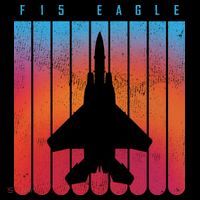F-15 Eagle Jet Fighter Retro Bucket Hat thumb 4