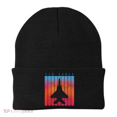 F-15 Eagle Jet Fighter Retro Beanie