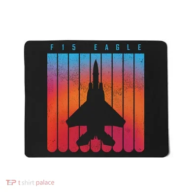 F-15 Eagle Jet Fighter Retro Mousepad