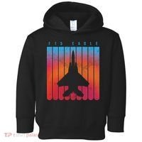 F-15 Eagle Jet Fighter Retro Toddler Hoodie thumb 0