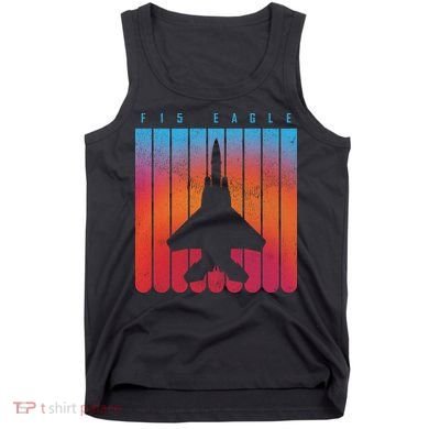 F-15 Eagle Jet Fighter Retro Tank Top