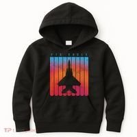 F-15 Eagle Jet Fighter Retro Kids Hoodie thumb 0