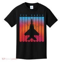 F-15 Eagle Jet Fighter Retro Kids T-Shirt thumb 0