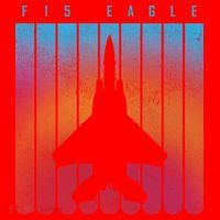F-15 Eagle Jet Fighter Retro Santa Hat thumb 1