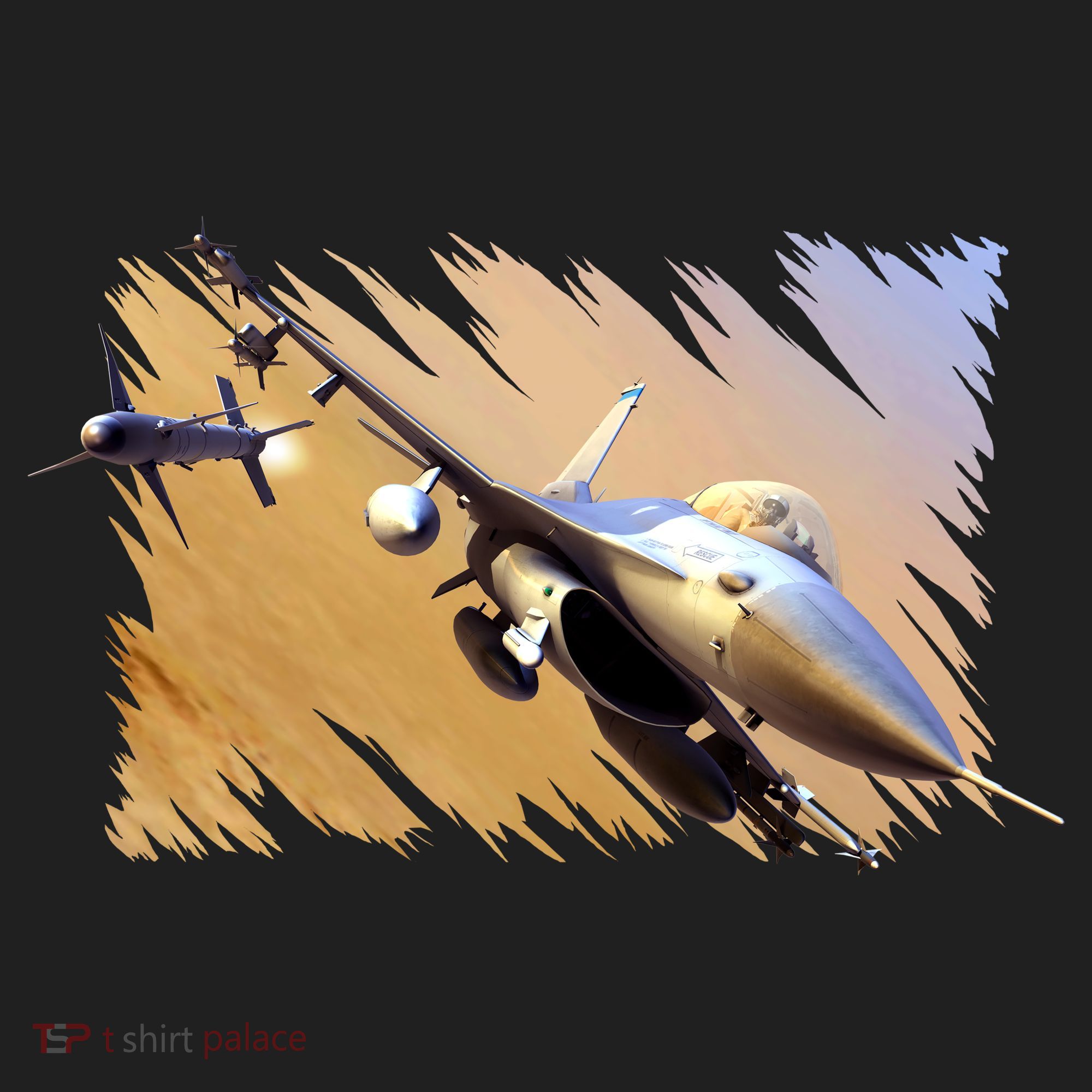F-16 Fighter Jet Women's Sweatshirt