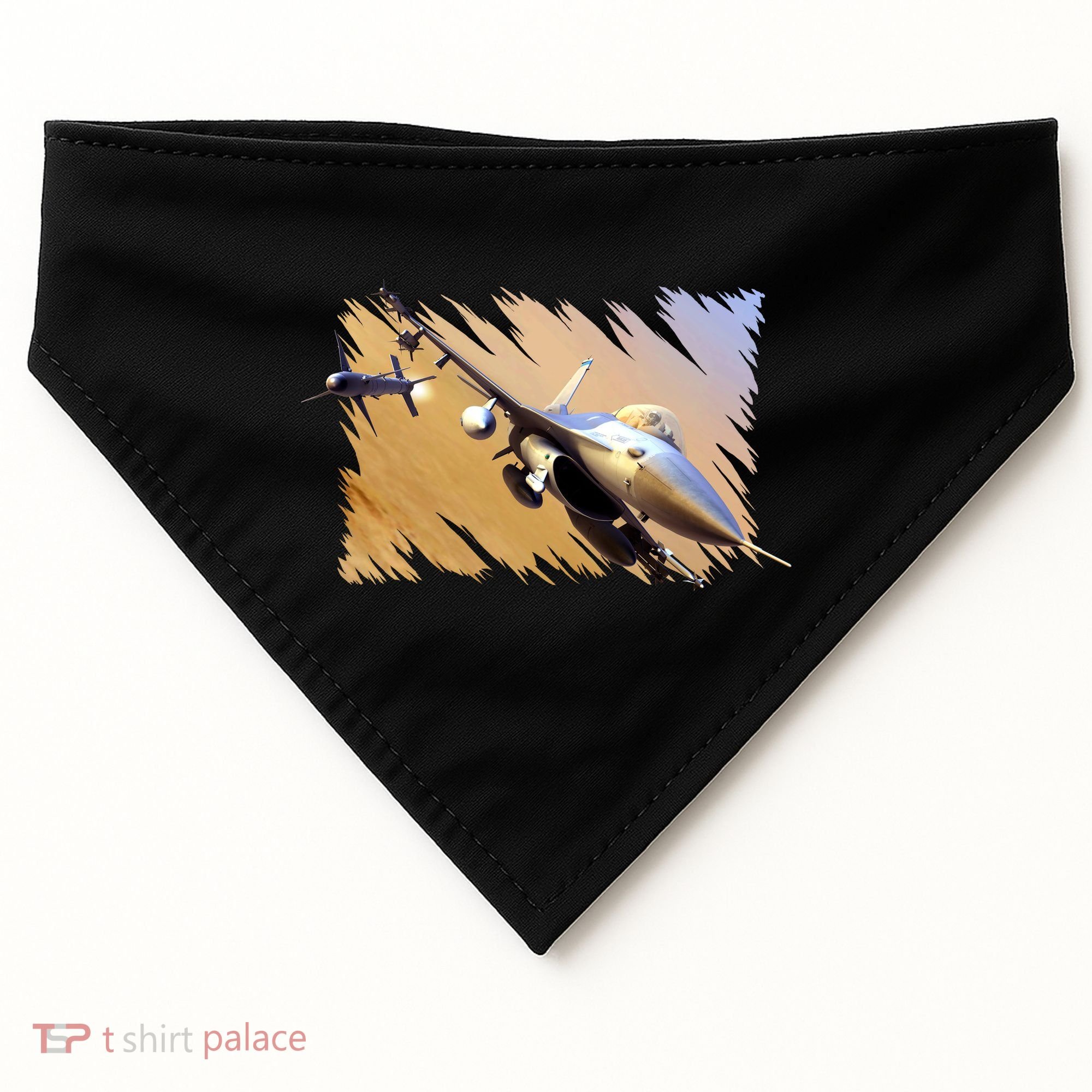F-16 Fighter Jet USA-Made Doggie Bandana