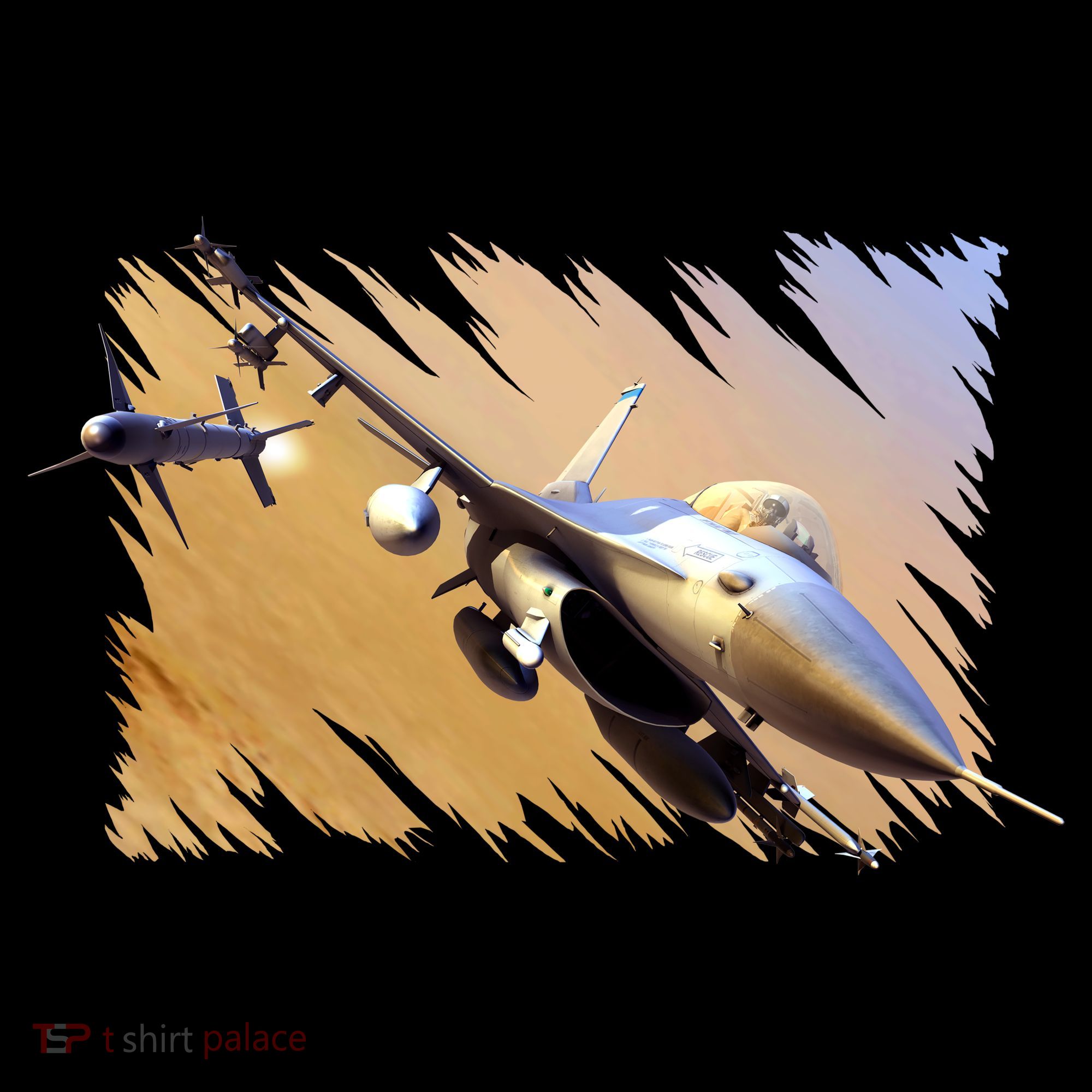 F-16 Fighter Jet Hoodie