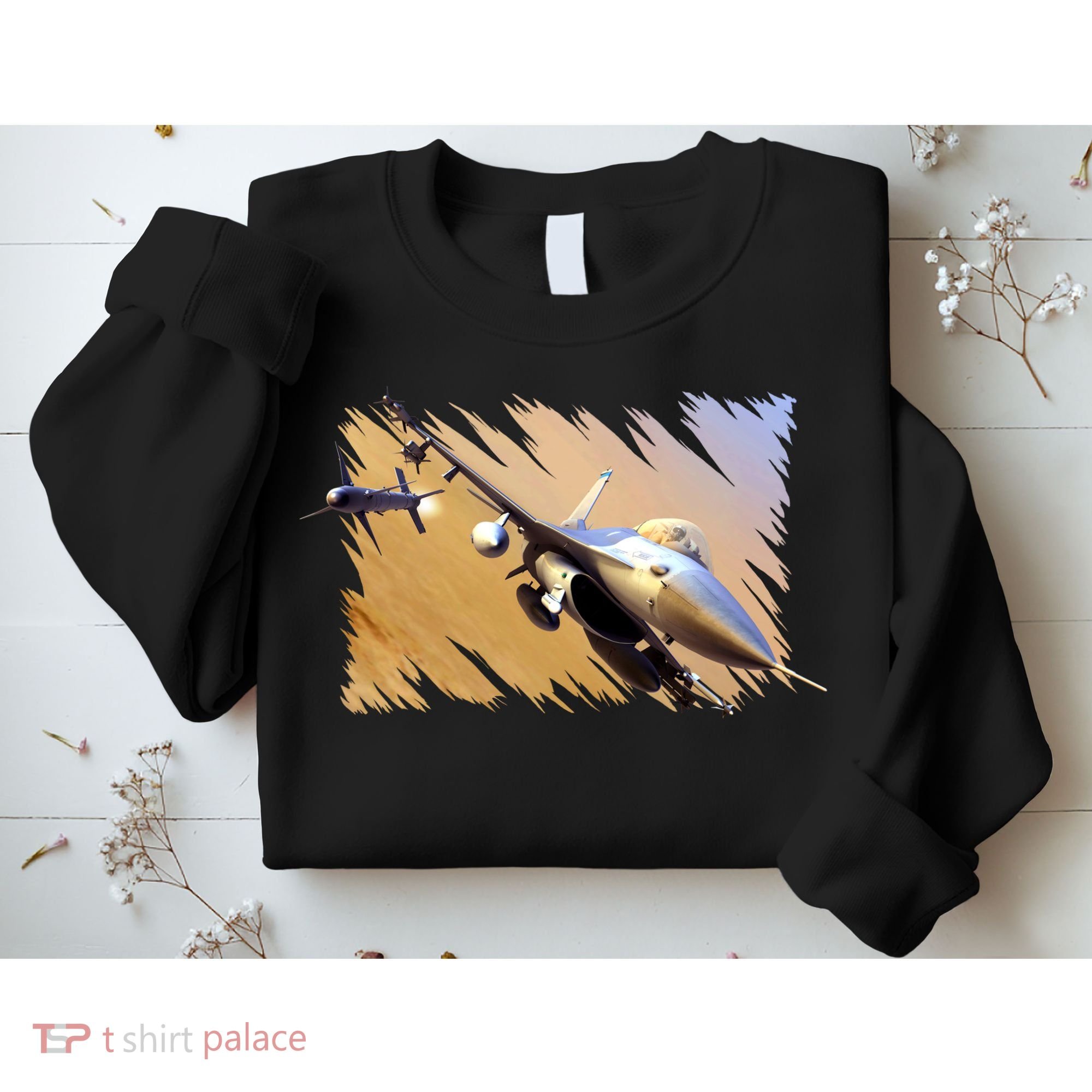 F-16 Fighter Jet Sweatshirt