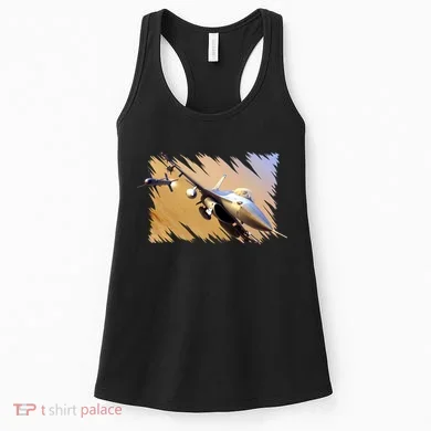 F-16 Fighter Jet Women's Tank Top