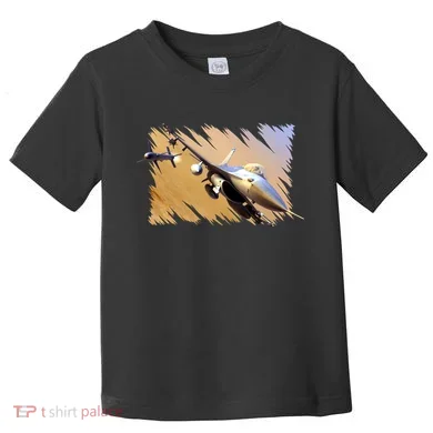 F-16 Fighter Jet Toddler T-Shirt