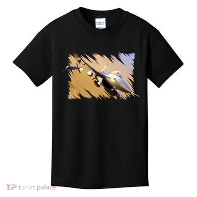 F-16 Fighter Jet Kids T-Shirt