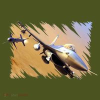 F-16 Fighter Jet Kids Hoodie thumb 2