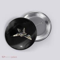 F-22 Raptor Fighter Jet Button thumb 0