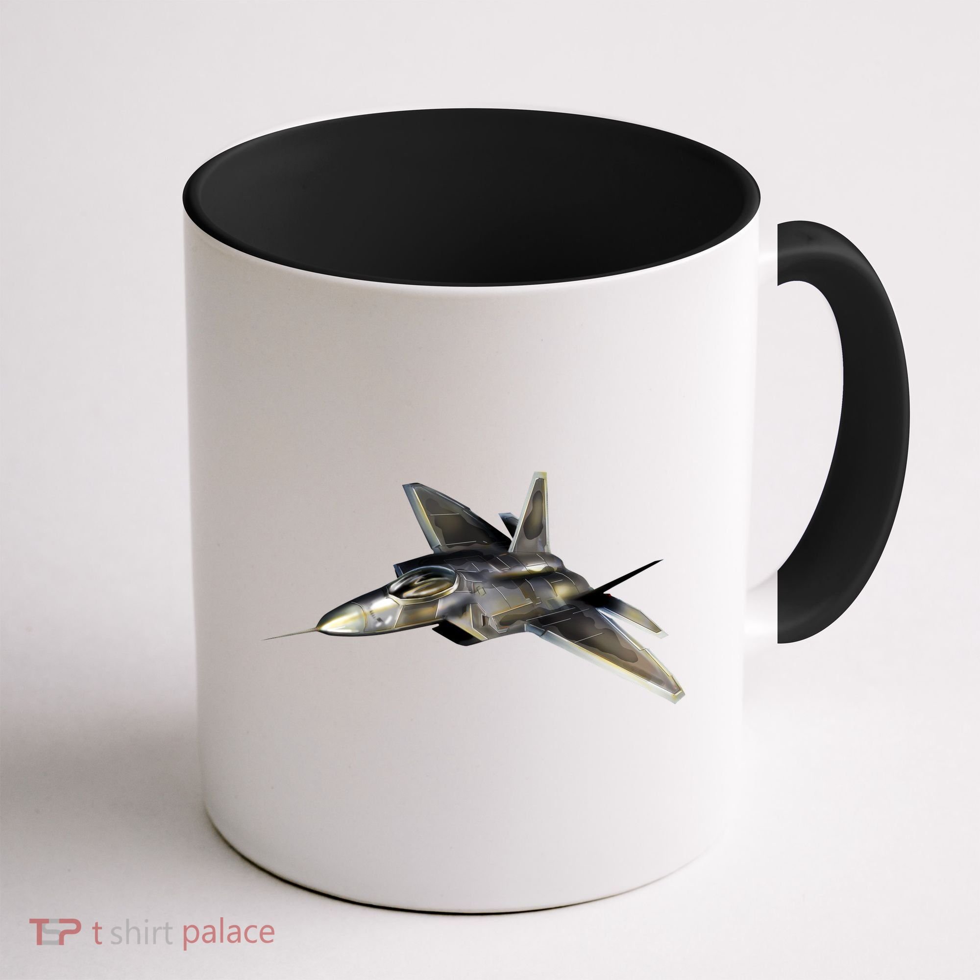 F-22 Raptor Fighter Jet Coffee Mug