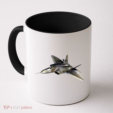 F-22 Raptor Fighter Jet Coffee Mug
