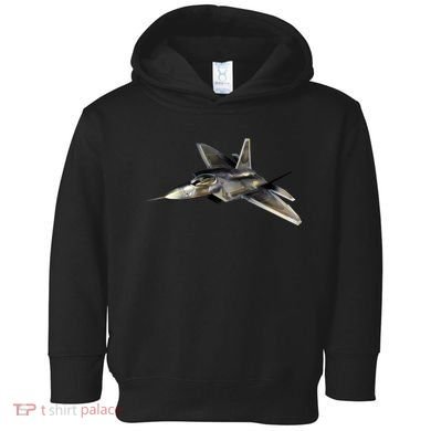 F-22 Raptor Fighter Jet Toddler Hoodie