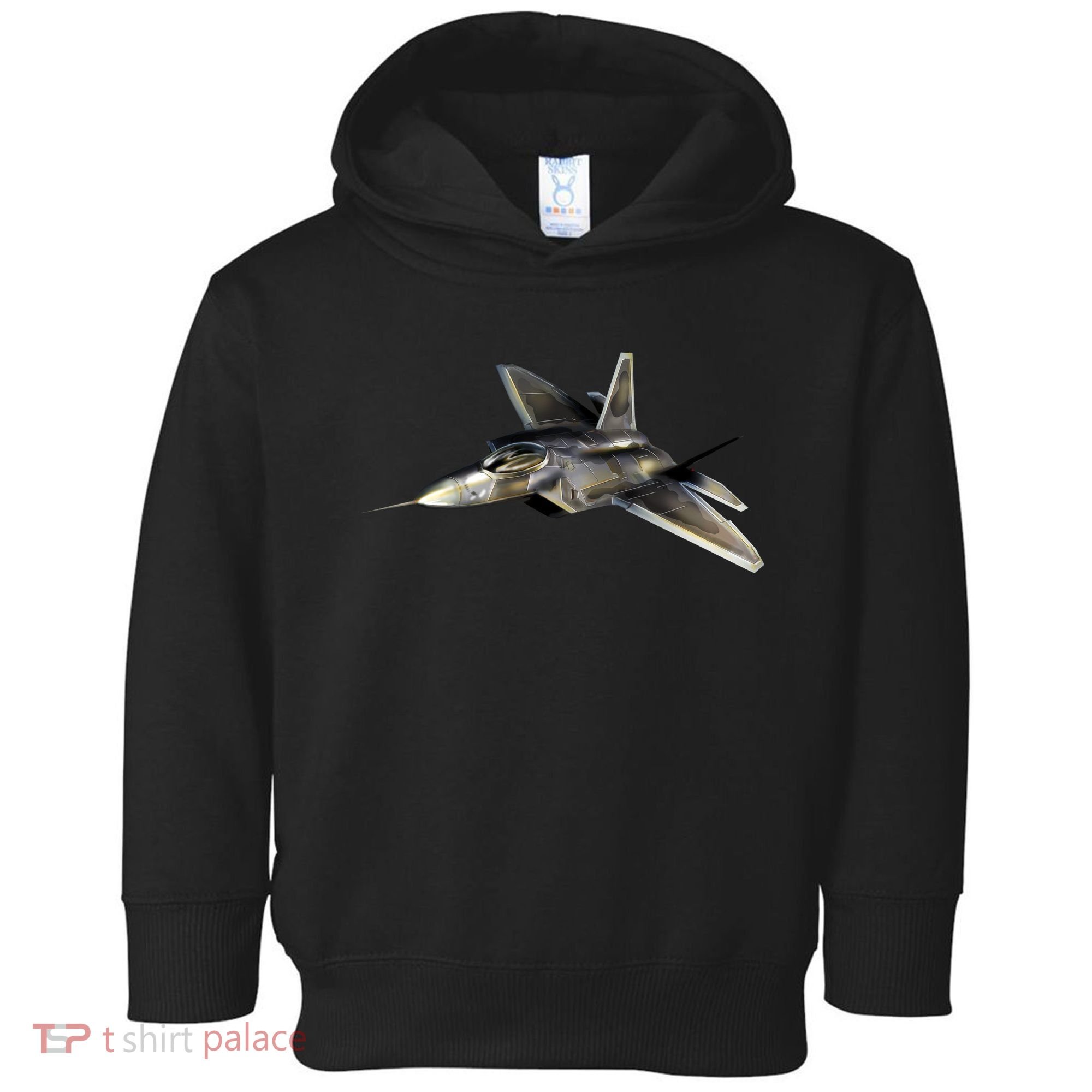 F-22 Raptor Fighter Jet Toddler Hoodie