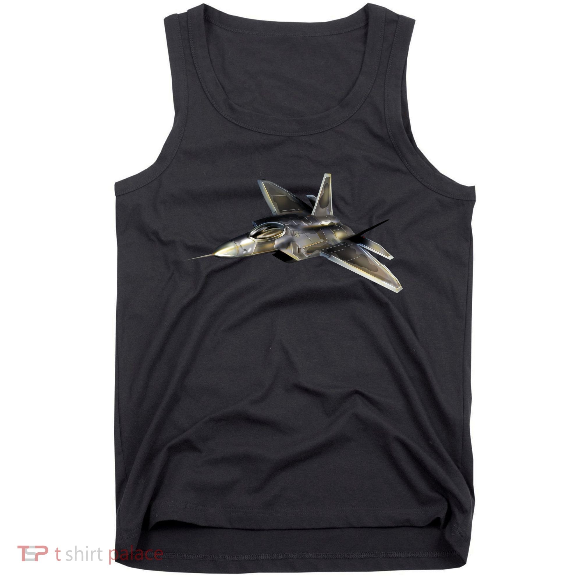 F-22 Raptor Fighter Jet Tank Top