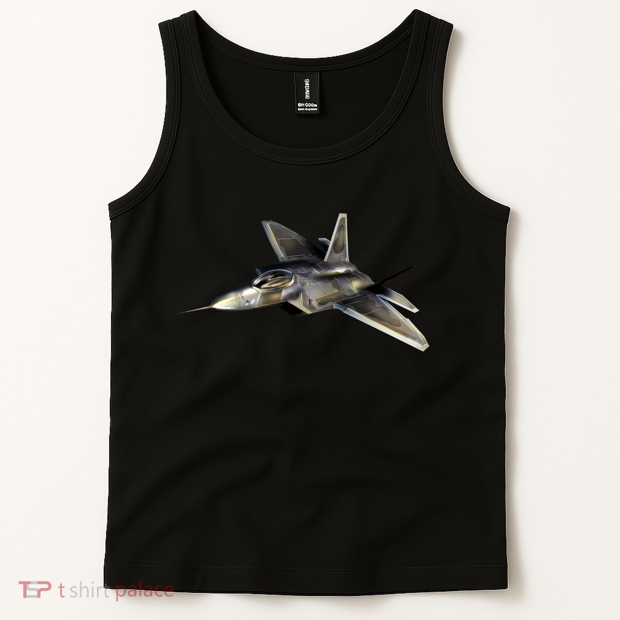 F-22 Raptor Fighter Jet Tank Top