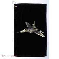 F-22 Raptor Fighter Jet Golf Towel thumb 0
