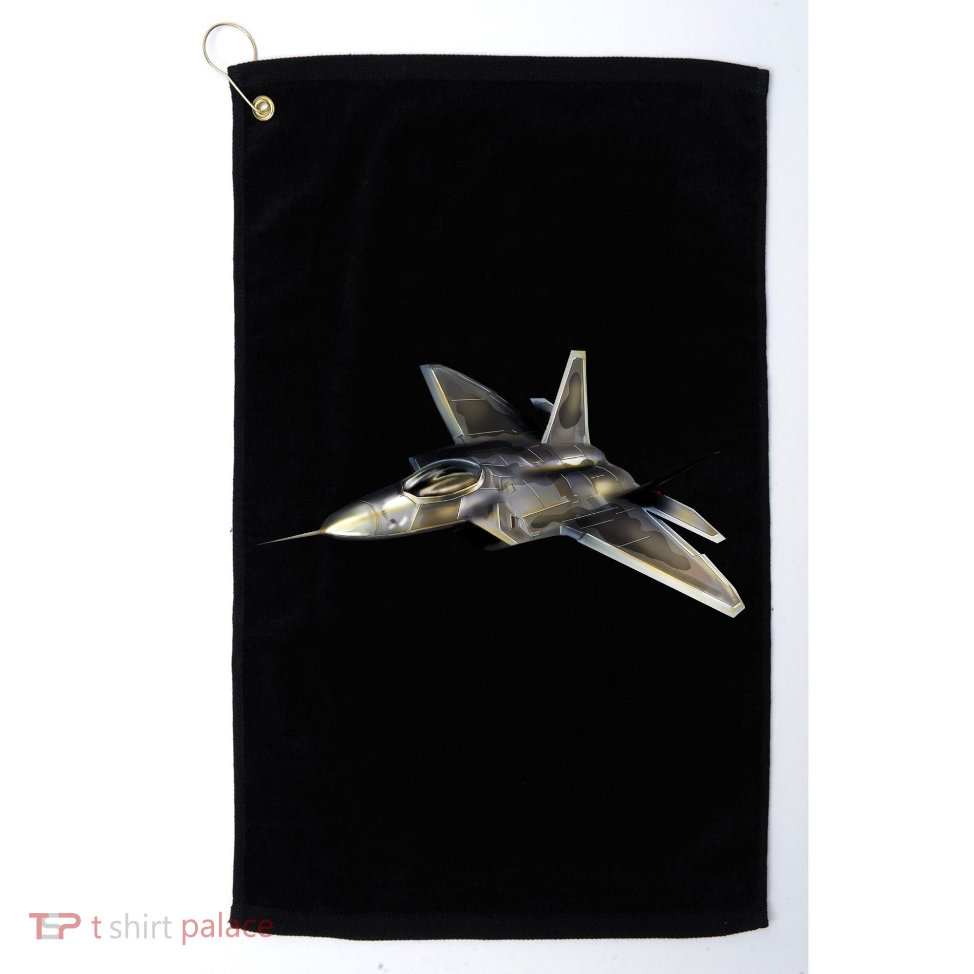F-22 Raptor Fighter Jet Golf Towel