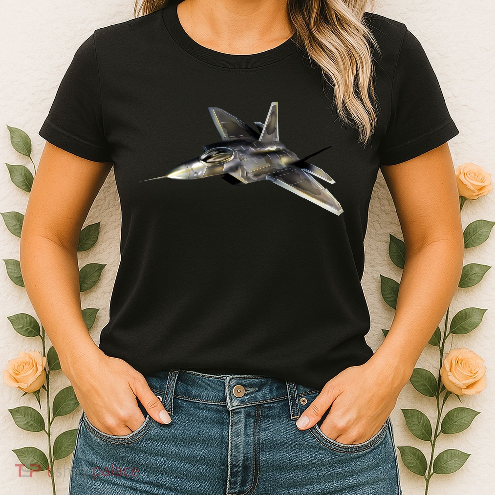 F-22 Raptor Fighter Jet Women's T-Shirt