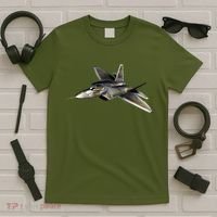 F-22 Raptor Fighter Jet T-Shirt thumb 5