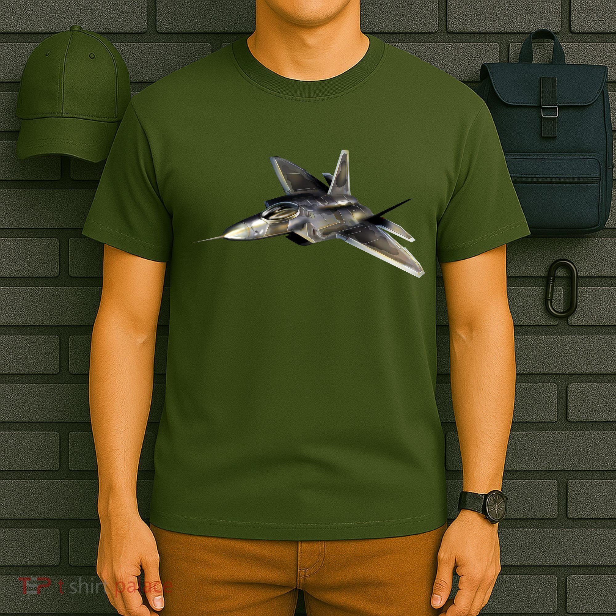 F-22 Raptor Fighter Jet T-Shirt