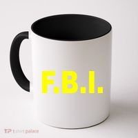 F.B.I FBI Federal Agent Logo Coffee Mug thumb 0