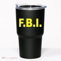 F.B.I FBI Federal Agent Logo Tumbler thumb 0