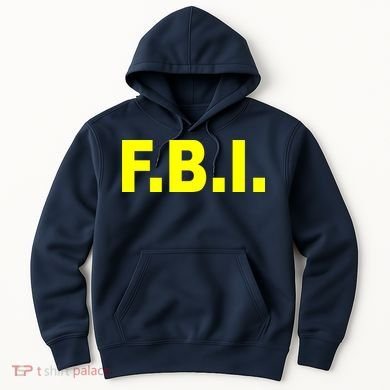 F.B.I FBI Federal Agent Logo Hoodie