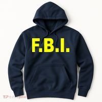 F.B.I FBI Federal Agent Logo Hoodie thumb 0