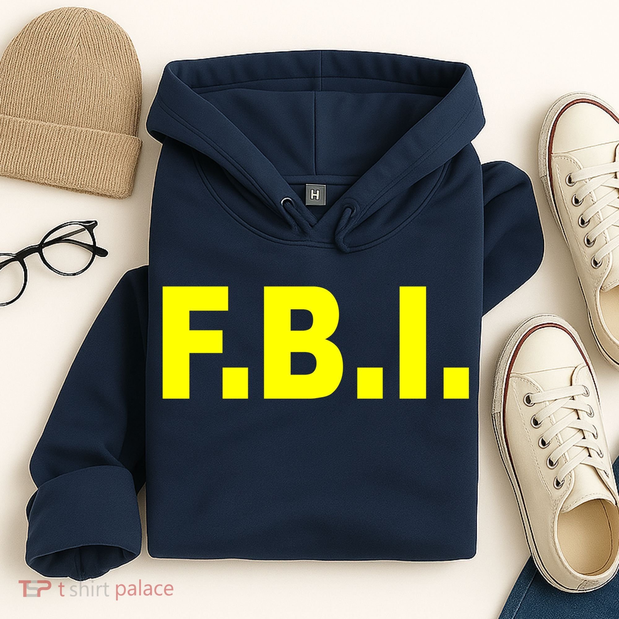 F.B.I FBI Federal Agent Logo Hoodie