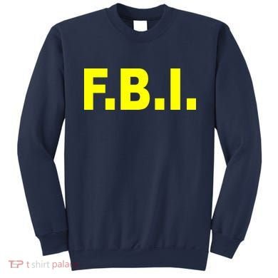 F.B.I FBI Federal Agent Logo Sweatshirt