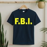 F.B.I FBI Federal Agent Logo T-Shirt thumb 2