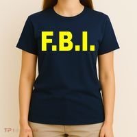 F.B.I FBI Federal Agent Logo T-Shirt thumb 4