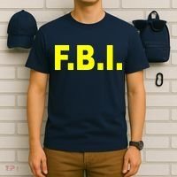 F.B.I FBI Federal Agent Logo T-Shirt thumb 6