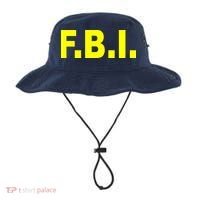 F.B.I FBI Federal Agent Logo Bucket Hat thumb 0