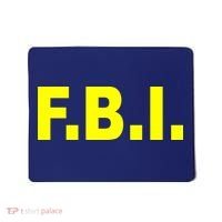 F.B.I FBI Federal Agent Logo Mousepad thumb 0