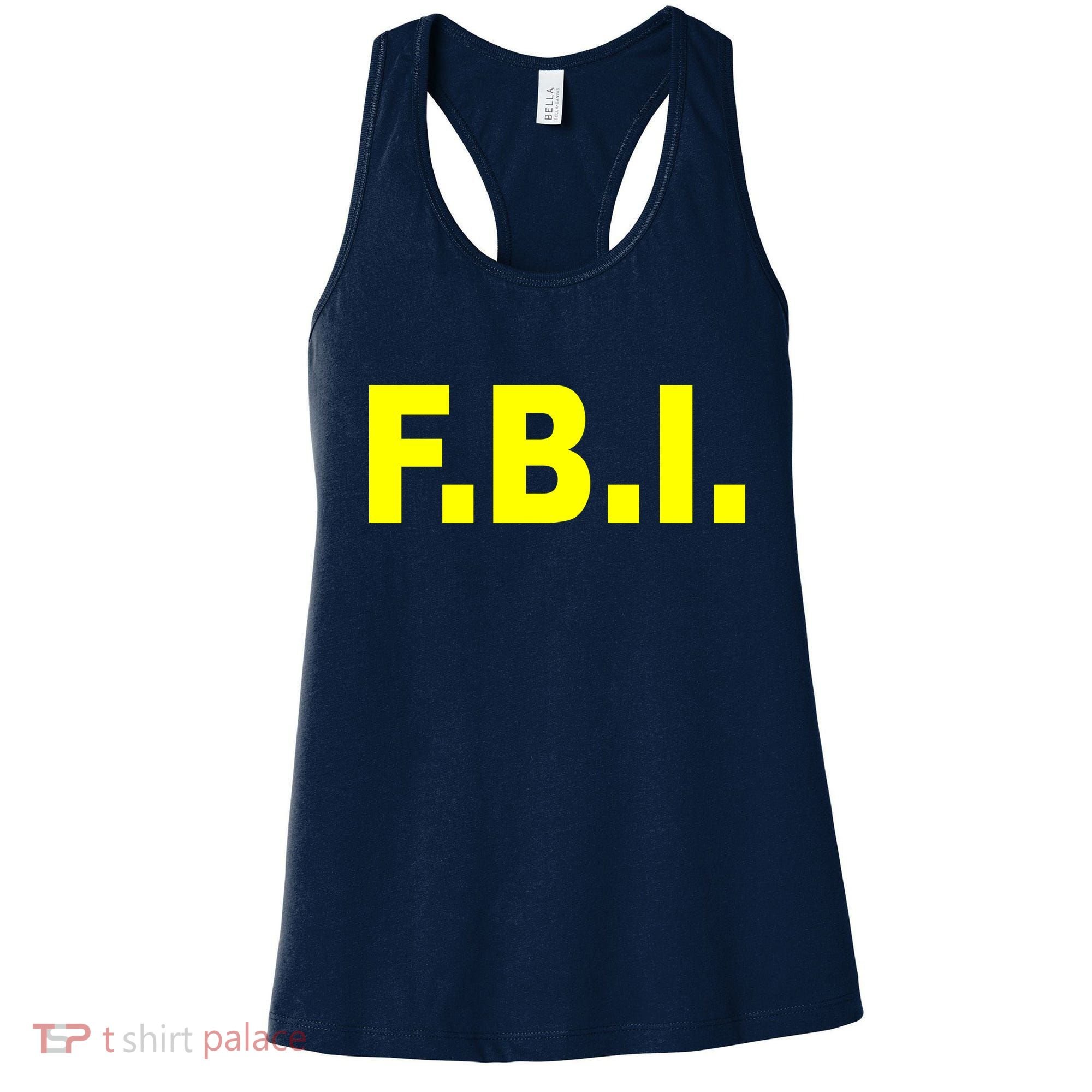 F.B.I FBI Federal Agent Logo Women's Tank Top