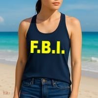 F.B.I FBI Federal Agent Logo Women's Tank Top thumb 2