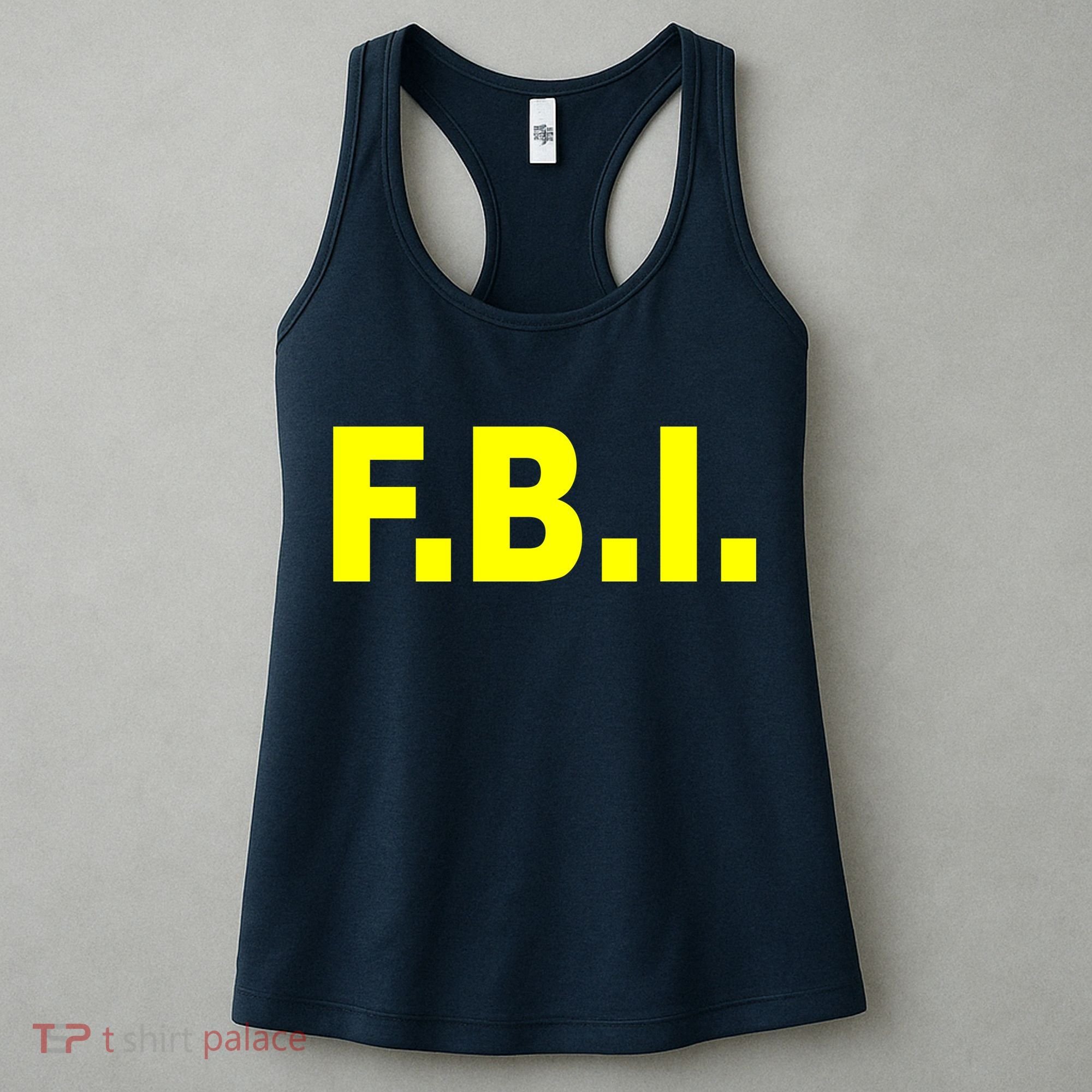 F.B.I FBI Federal Agent Logo Women's Tank Top