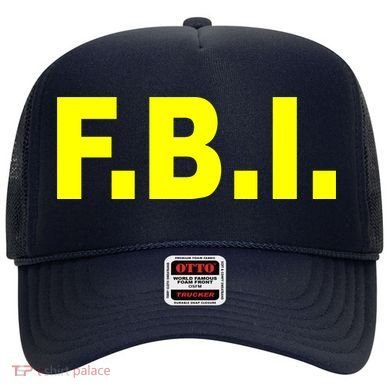 F.B.I FBI Federal Agent Logo Hat