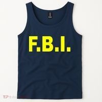 F.B.I FBI Federal Agent Logo Tank Top thumb 2