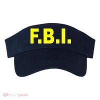 F.B.I FBI Federal Agent Logo Visor thumb 0