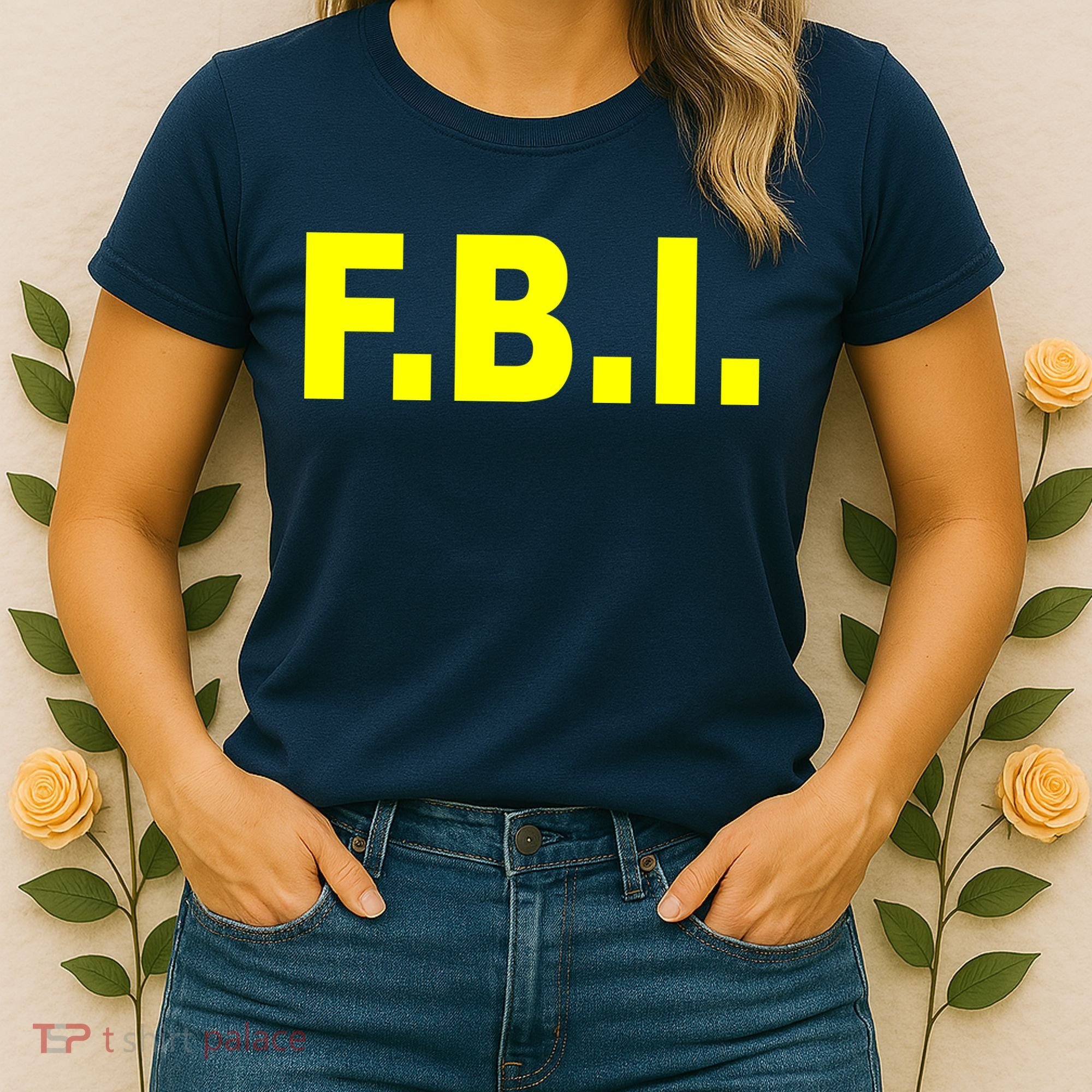 F.B.I FBI Federal Agent Logo Women's T-Shirt