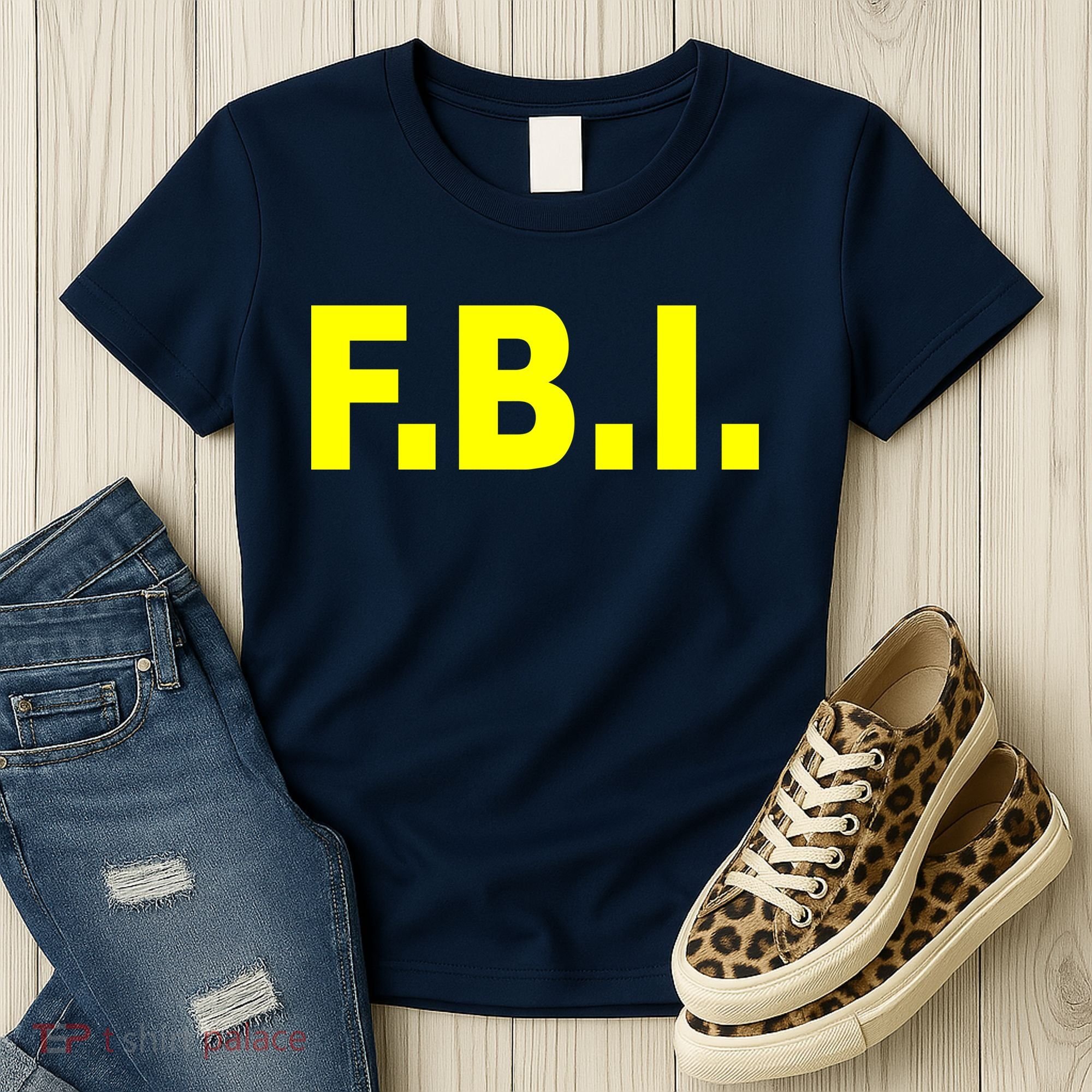 F.B.I FBI Federal Agent Logo Women's T-Shirt