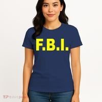 F.B.I FBI Federal Agent Logo Women's T-Shirt thumb 4